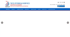 Desktop Screenshot of niceoverseasservice.com